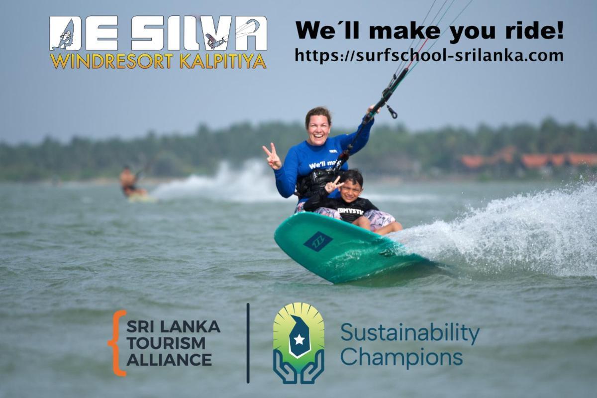 De Silva Palm Resort Kalpitiya Bagian luar foto
